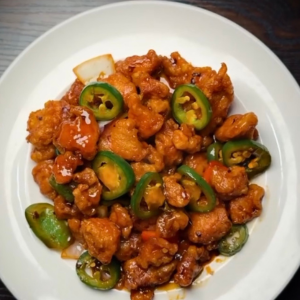 Family meal chicken